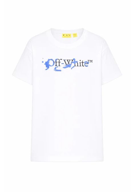 T-shirt con stampa OFF WHITE KIDS | OBAA002S26JER002100